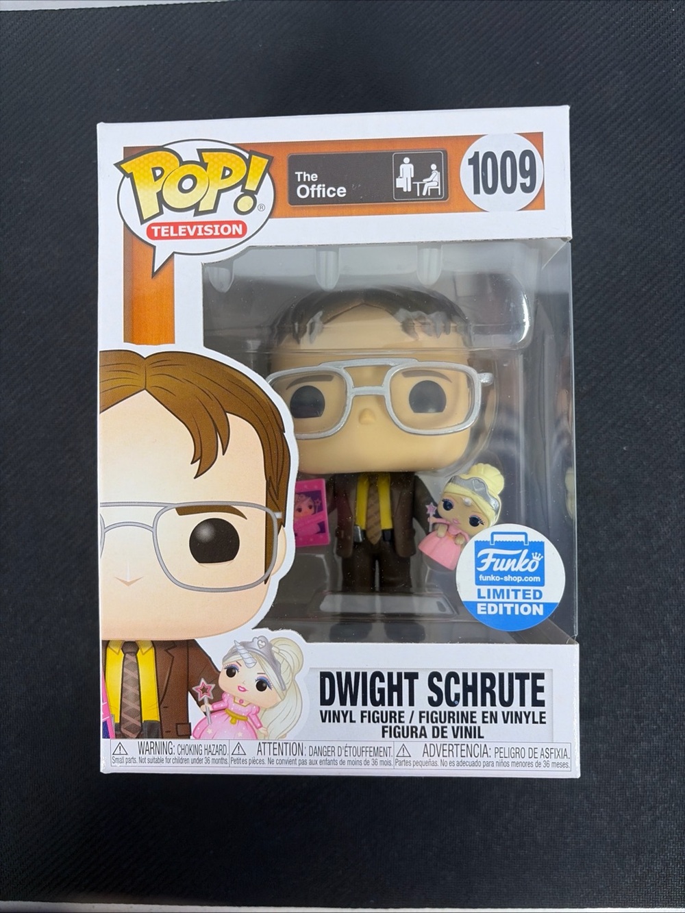 Funko Pop! Vinyl: The Office - Dwight Schrute With Doll Exclusive #1009
